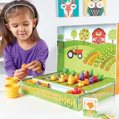 Learning Resources Veggie Farm Sorting Set, (LER5553)