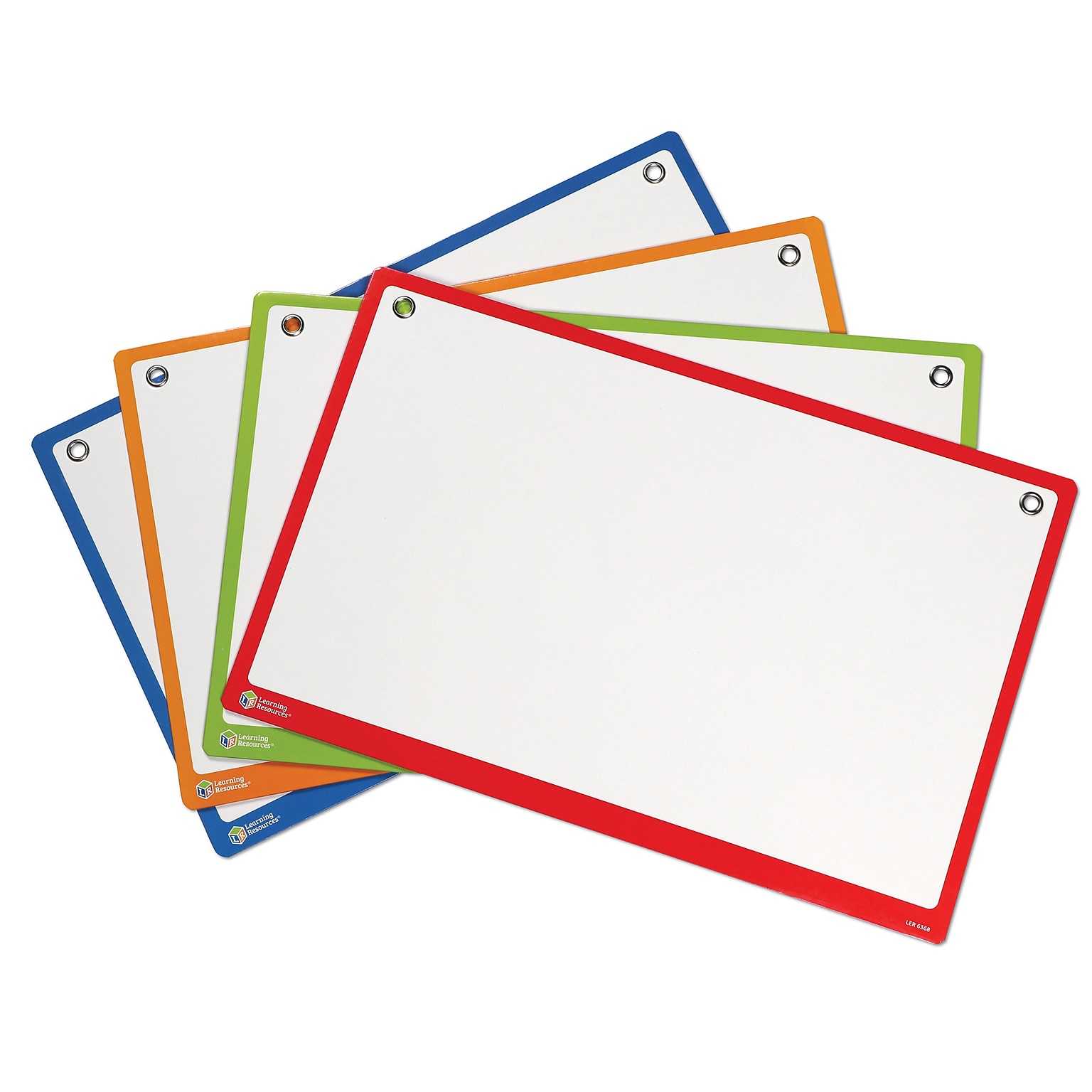 Learning Resources Magnetic Collaboration Boards Classroom Activity Boards, 4 Pieces (LER6370)