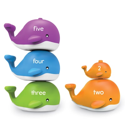 Learning Resources Snap n Learn Stacking Whales (LER6709)