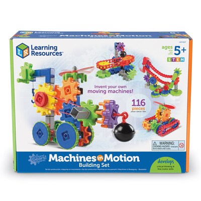 Learning Resources Gears! Gears! Gears! Machines In Motion (LER9227)