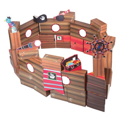 Educational Insights Playbrix Pirate Adventure 2-in-1 Set (3663)