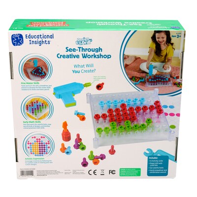 Educational Insights Design & Drill See-Through Creative Workshop (4114)