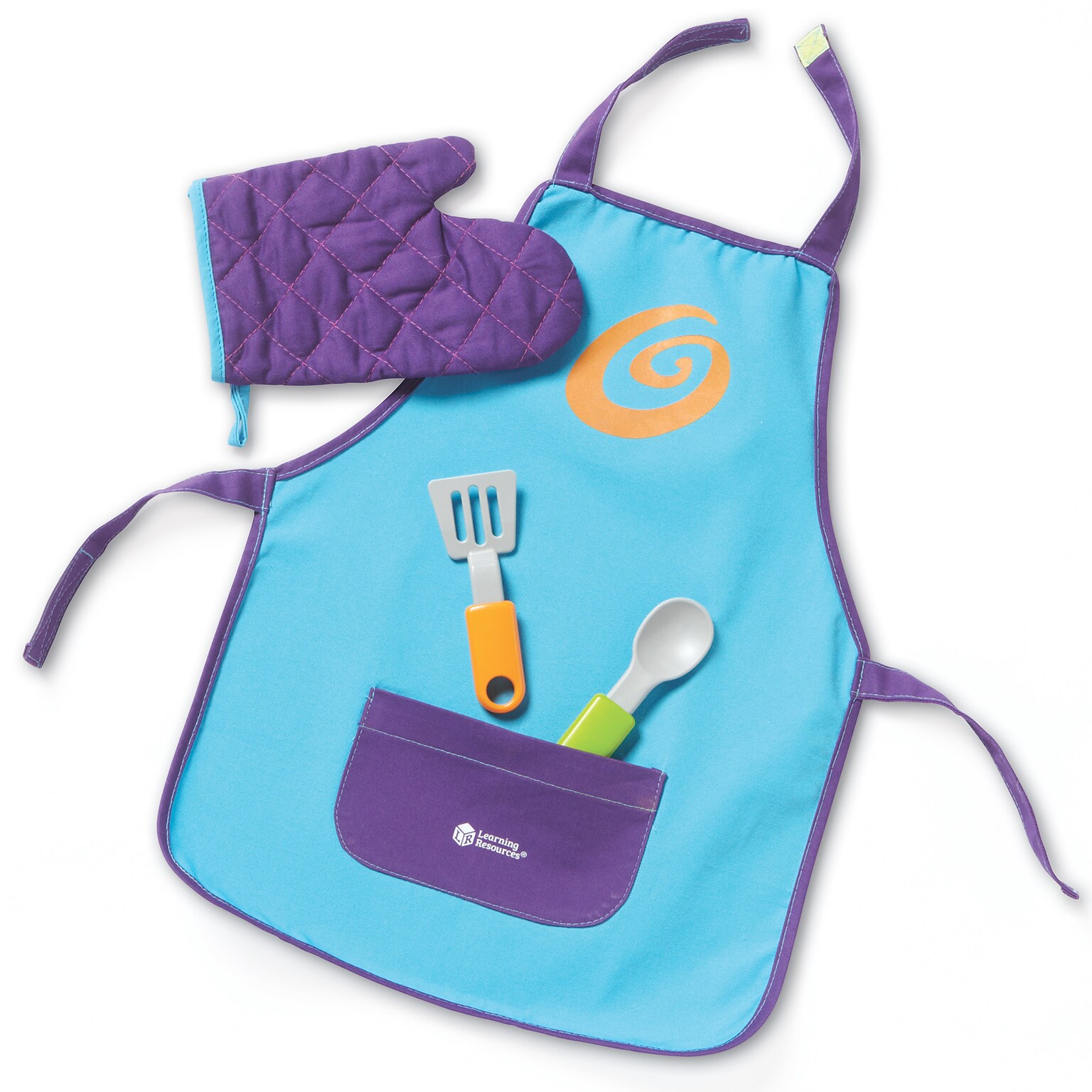 Learning Resources New Sprouts Chef Set  Learning Toys, Assorted Colors, 4 Pieces (LER9269)