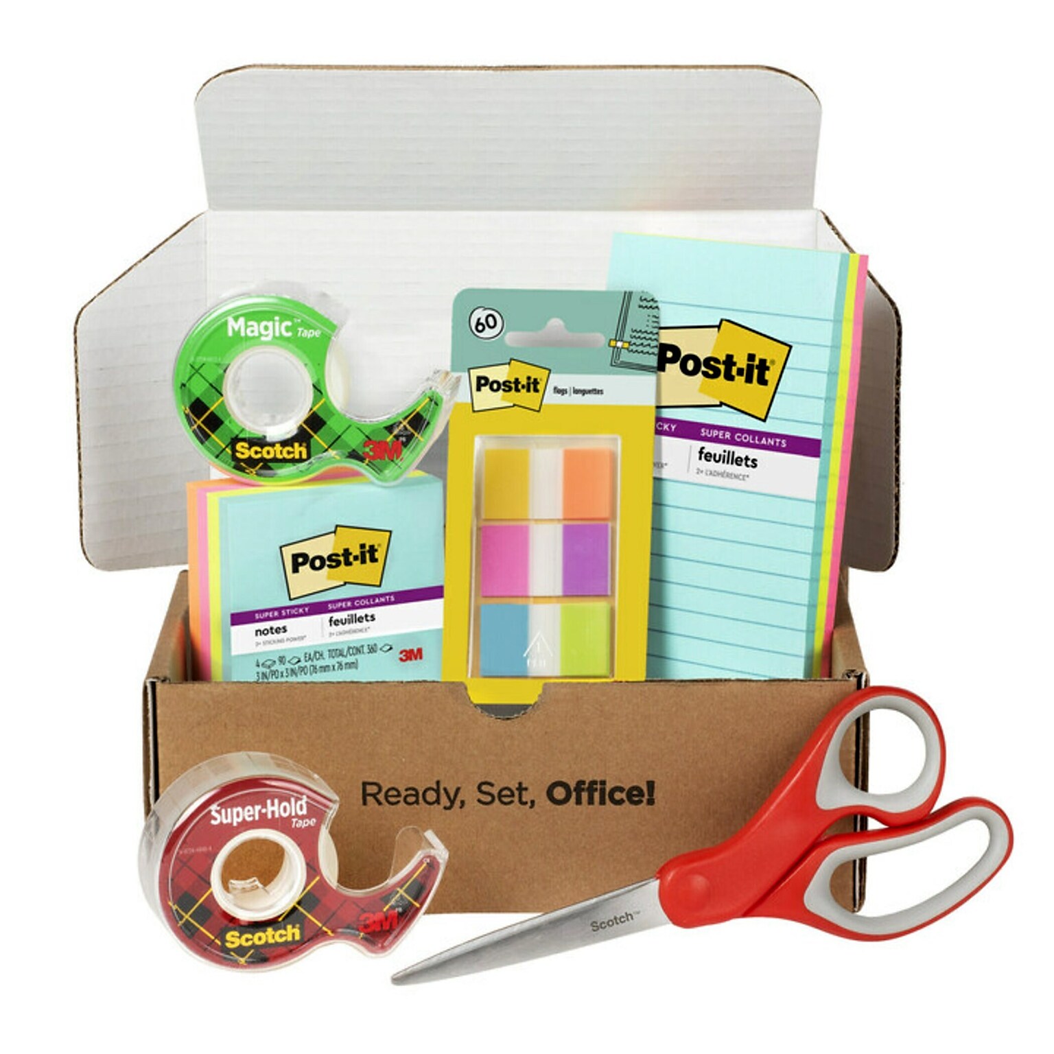 Post-it Back to School Bundle Super Sticky Notes, Assorted Collection (SIOC)