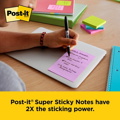 Post-it Back to School Bundle Super Sticky Notes, Assorted Collection (SIOC)