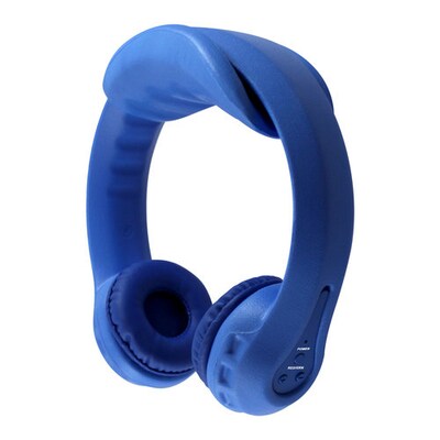 HamiltonBuhl Wireless Flex-Phones for Kids, Blue (FLEXW1BK)