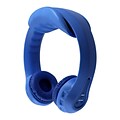 HamiltonBuhl Wireless Flex-Phones for Kids, Blue (FLEXW1BK)