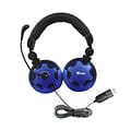 Hamilton Buhl USB-A Noise Canceling Stereo Computer Headset, Blue (TP1-USB)