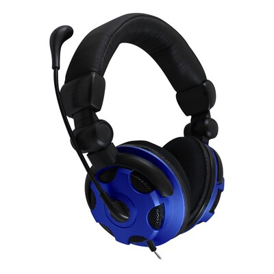 Hamilton Buhl USB-A Noise Canceling Stereo Computer Headset, Blue (TP1-USB)