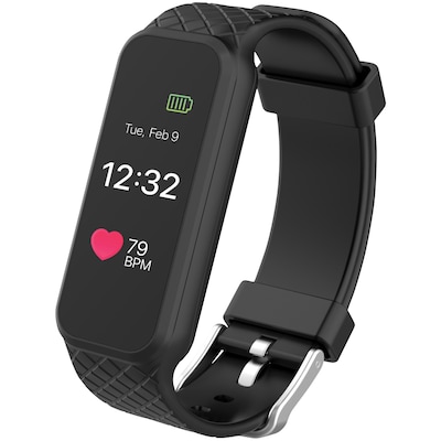 3plus HR Activity Tracker, Black (3pl-hr-blk)