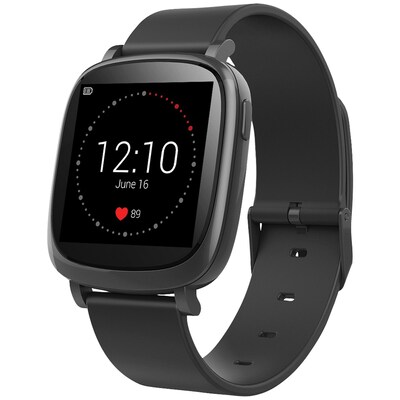 3plus Vibe Smartwatch Activity Tracker, Bluetooth, Black (3PL-VIBE BLK)