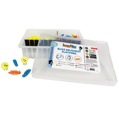 Brackitz Bugz Brushbot Classroom Module Plastic Building Set, 206 pieces (BKZBZ82124)