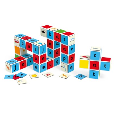 GeoMagWorld Magicube Word Building Set, 176 pieces (GMW234)