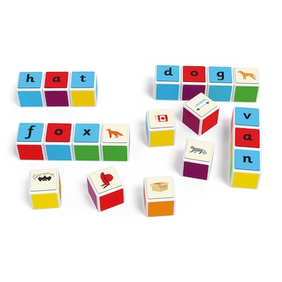 GeoMagWorld Magicube Word Building Set, 176 pieces (GMW234)