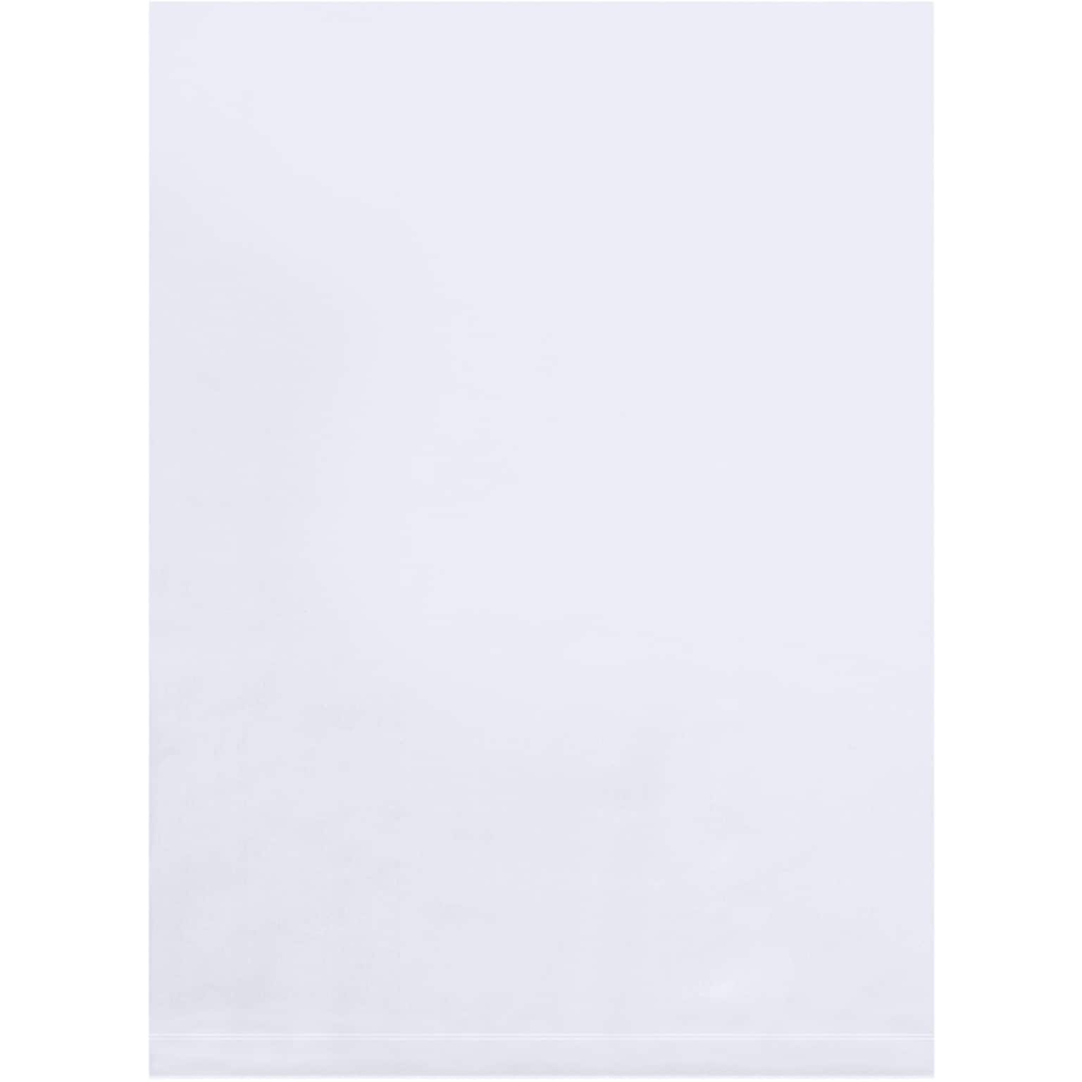 Partners Brand 12 x 10 Layflat Poly Bags, 3 Mil, Clear, 1000/Carton (PB4194)