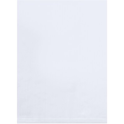 11 x 12 Layflat Poly Bags, 6 Mil, Clear, 1000/Carton (PB4218)