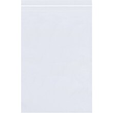 24 x 28 Reclosable Poly Bags, 4 Mil, Clear, 100/Carton (PB4252)