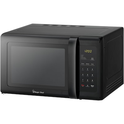 Magic Chef 0.9 Cubic Feet Countertop Microwave 900 Watts, Black (MCD993B)
