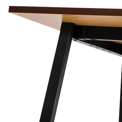 Flash Furniture Redmond 72"W x 36"D Conference Table, Laminate, Walnut (MTM7236WLTABF)
