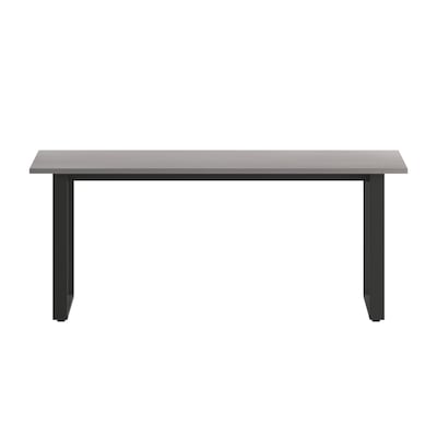 Flash Furniture Redmond 72"W x 36"D Conference Table, Laminate, Gray Oak (MTM7236LTGRYUBF)