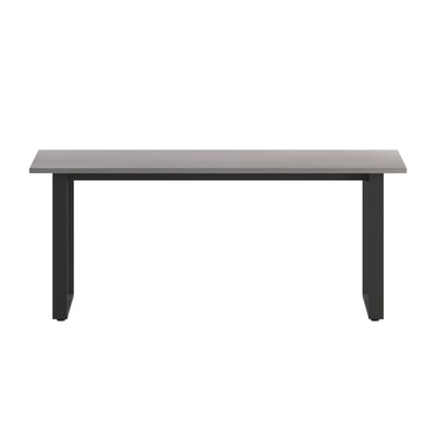 Flash Furniture Redmond 72"W x 36"D Conference Table, Laminate, Gray Oak (MTM7236LTGRYUBF)