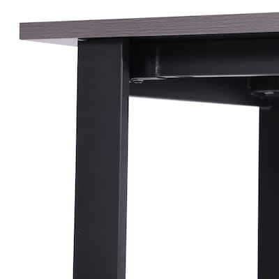 Flash Furniture Redmond 48"W x 24"D Conference Table, Laminate, Gray Oak (MTM4824LTGRYUBF)