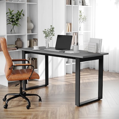 Flash Furniture Redmond 60"W x 24"D Conference Table, Laminate, Gray Oak (MTM6024LTGRYUBF)