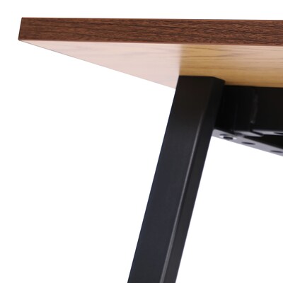 Flash Furniture Redmond 48"W x 30"D Conference Table, Laminate, Walnut (MTM4830WLTABF)