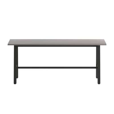 Flash Furniture Redmond 72"W x 36"D Conference Table, Laminate, Gray Oak (MTM7236LTGRYABF)