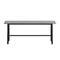 Flash Furniture Redmond 72"W x 36"D Conference Table, Laminate, Gray Oak (MTM7236LTGRYABF)