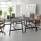 Flash Furniture Redmond 72"W x 36"D Conference Table, Laminate, Gray Oak (MTM7236LTGRYABF)