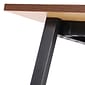 Flash Furniture Redmond 60"W x 24"D Conference Table, Laminate, Walnut (MTM6024WLTABF)