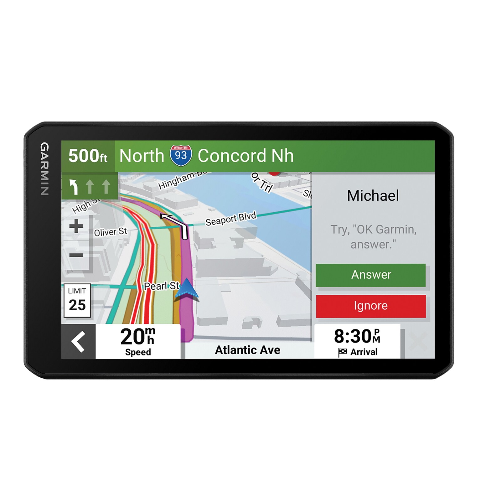 Garmin DriveCam 76 7 GPS Navigator with Built-in Dash Cam, Bluetooth & Wi-Fi, Black (010-02729-00)