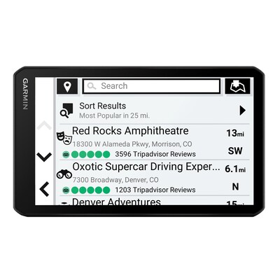 Garmin DriveCam 76 7" GPS Navigator with Built-in Dash Cam, Bluetooth & Wi-Fi, Black (010-02729-00)