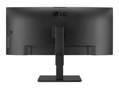 LG 34" UltraWide WQHD Curved IPS 60 Hz LED Monitor with Built-in Universal Docking Station, Business Black (34BQ77QB-B)