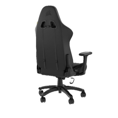 Corsair TC100 RELAXED Leatherette Ergonomic Gaming Chair, Black (CF-9010050-WW)