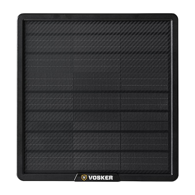 Vosker Weatherproof Solar Power Bank, 10.24 x 10.63, 10 Watts, Black (V-PWRB)
