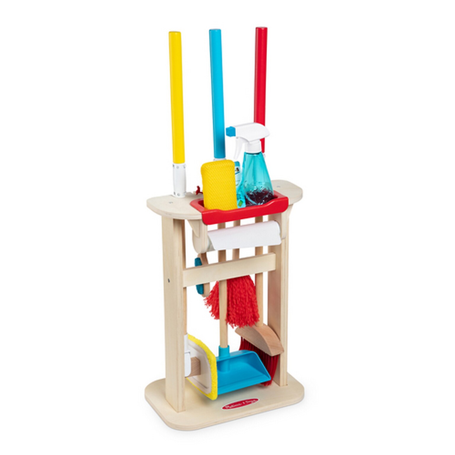 Melissa & Doug Deluxe Sparkle & Shine Cleaning Play Set (30606)