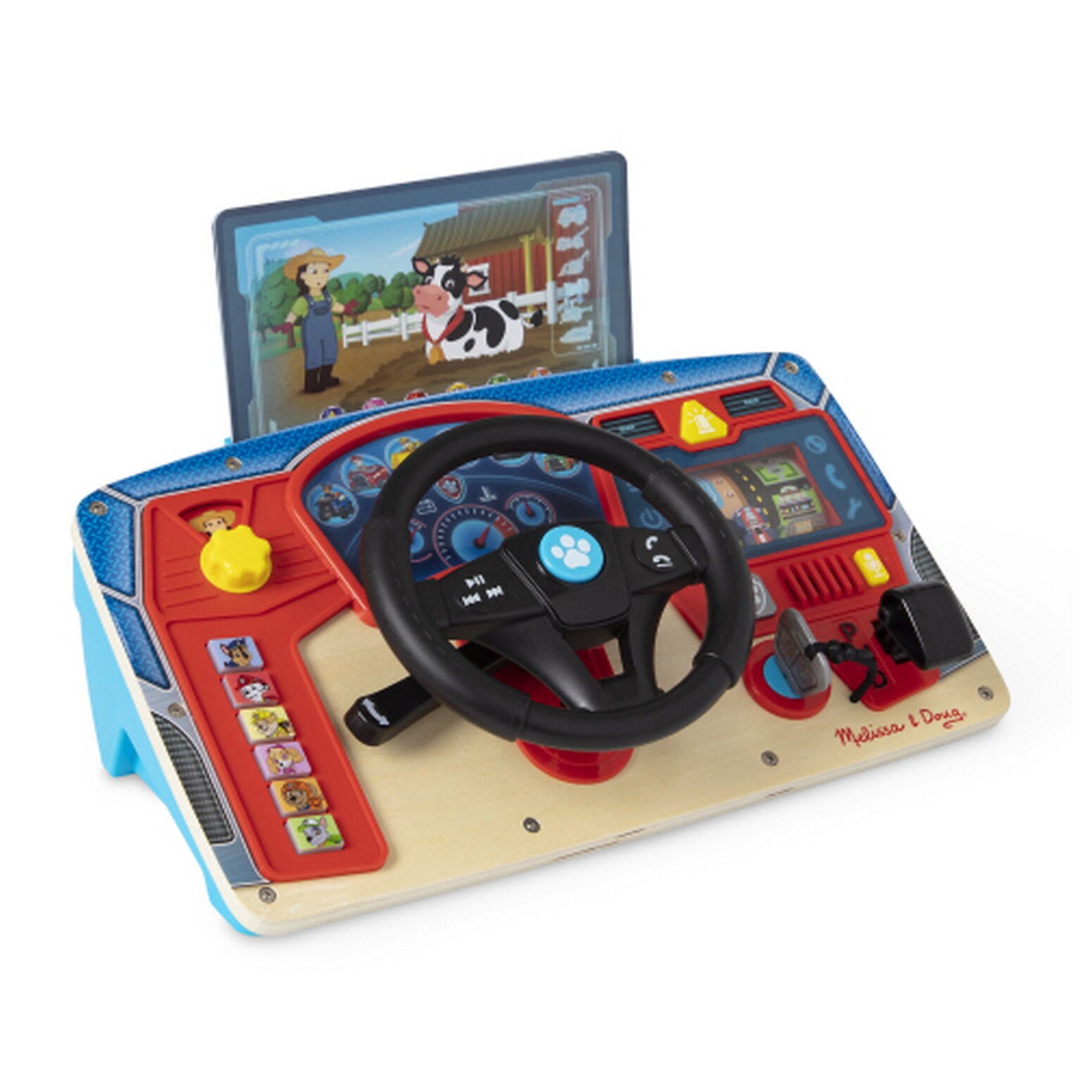 Melissa & Doug Paw Patrol Rescue Mission Wooden Dashboard, 4/Pack (33275)