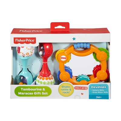 Fisher-Price Tambourine & Maracas Gift Set