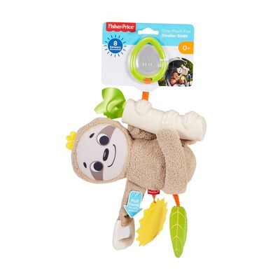 Fisher-Price Slow Much Fun Stroller Sloth