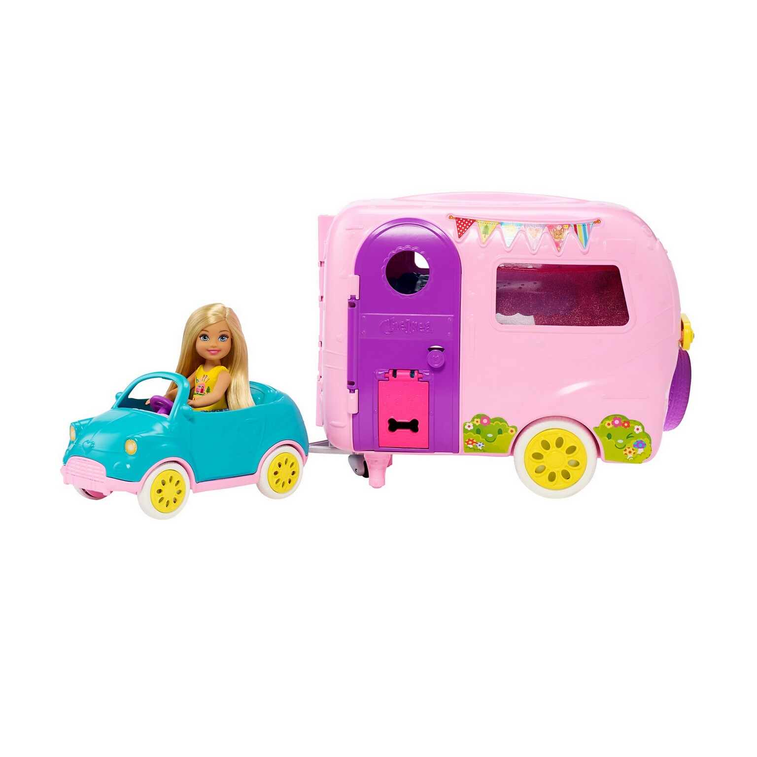 Mattel Barbie Club Chelsea Camper, 2/Pack (FXG90)