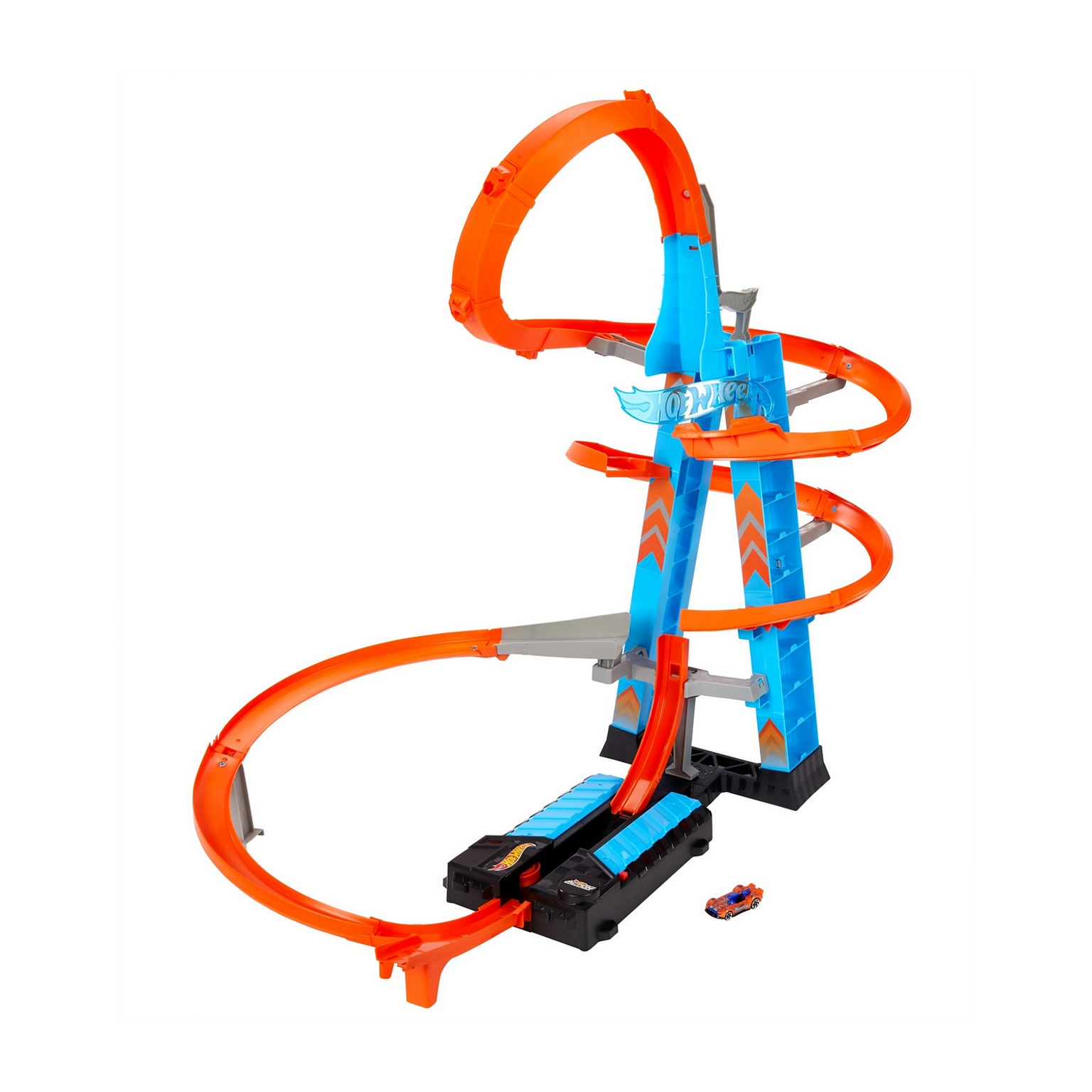 Mattel Hot Wheels Sky Crash Tower Track Set (GWT39)