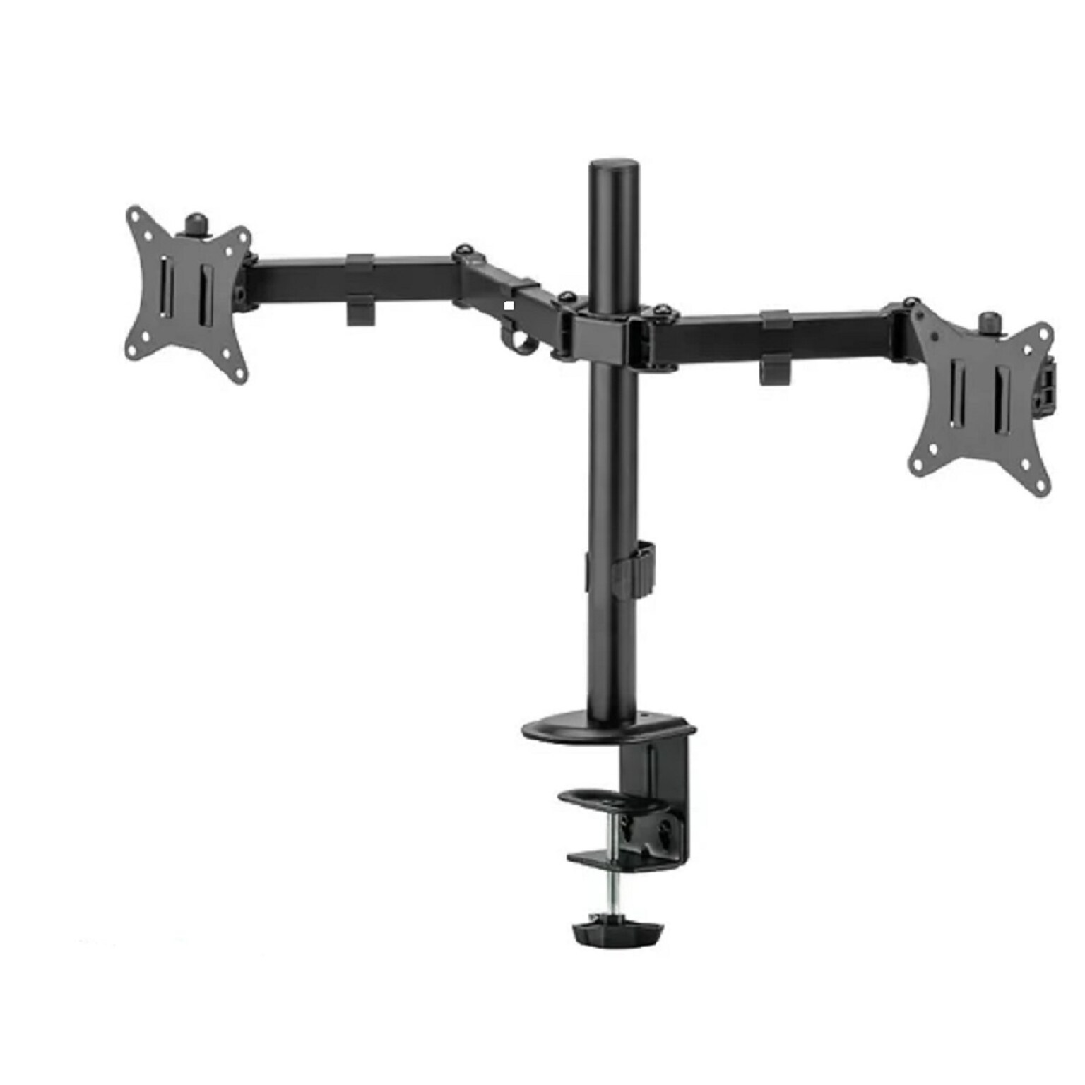 Barkan  dual monitor arm desk mount for 13 to 32 monitors, Black (M142T)