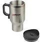 Wagan 12 Volt Deluxe Double Wall Stainless Steel Heated Travel Mug (WGN6100)