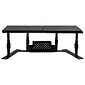 Allsop Metal Art ErgoTwin Dual Monitor Stand, Holds Up to 24" Monitors, Black (ALS31883)