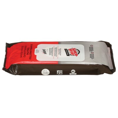 Scotch-Brite Stainless Steel Hood Degreaser Wipes, 30/Pack, 6 Packs/Case (SS-WIPES)