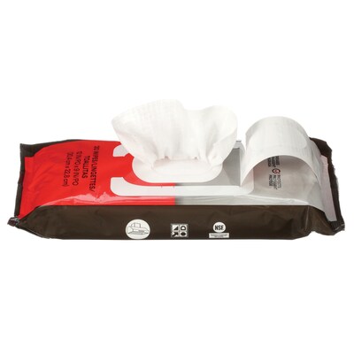 Scotch-Brite Stainless Steel Hood Degreaser Wipes, 30/Pack, 6 Packs/Case (SS-WIPES)