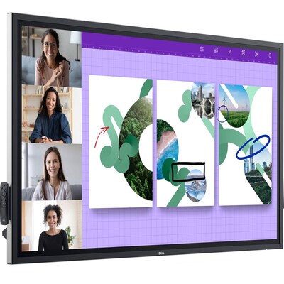 Dell P 65" 4K Ultra HD 60 Hz LCD Monitor, Black (P6524QT)