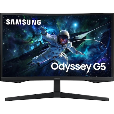 Samsung Odyssey G55C 27 Curved 165 Hz LCD Gaming Monitor, Black (S27CG552EN)